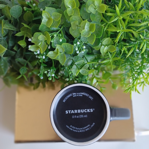 Starbucks Black Floral Coffee Mug - Picture 2 of 7